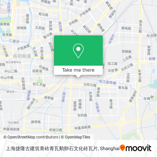 上海捷隆古建筑青砖青瓦鹅卵石文化砖瓦片 map
