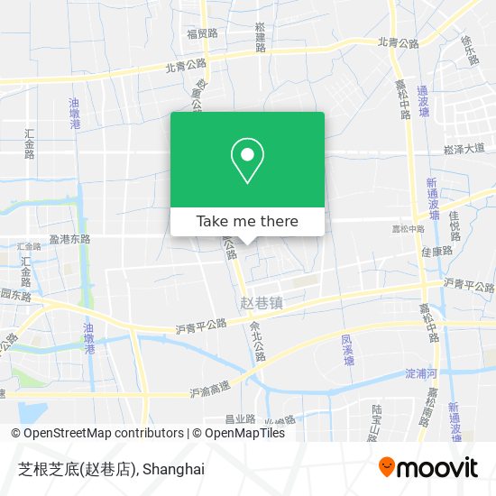 芝根芝底(赵巷店) map