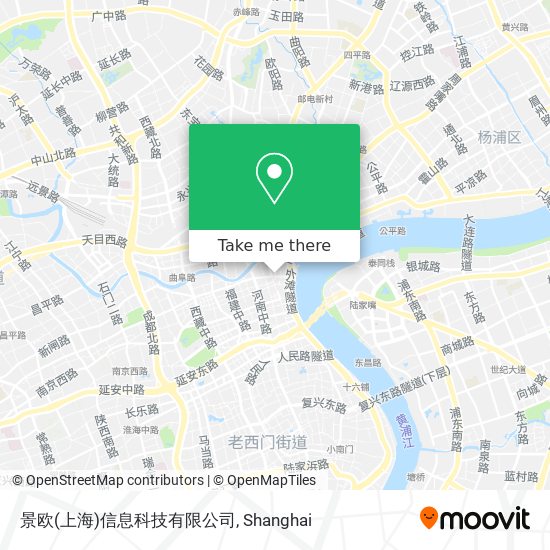 景欧(上海)信息科技有限公司 map