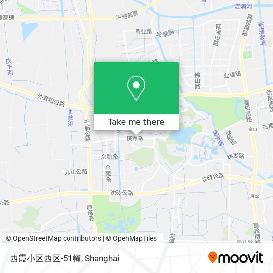 西霞小区西区-51幢 map