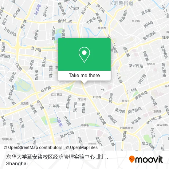 东华大学延安路校区经济管理实验中心-北门 map
