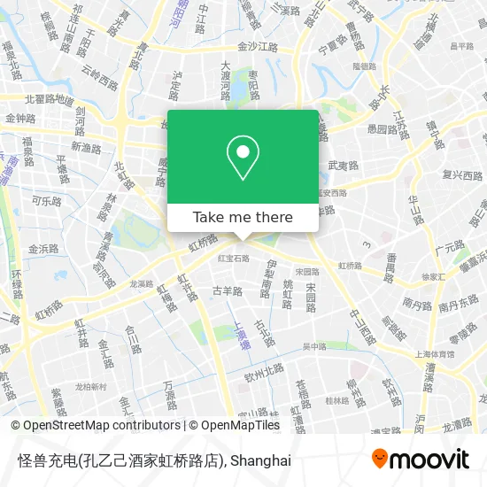 怪兽充电(孔乙己酒家虹桥路店) map