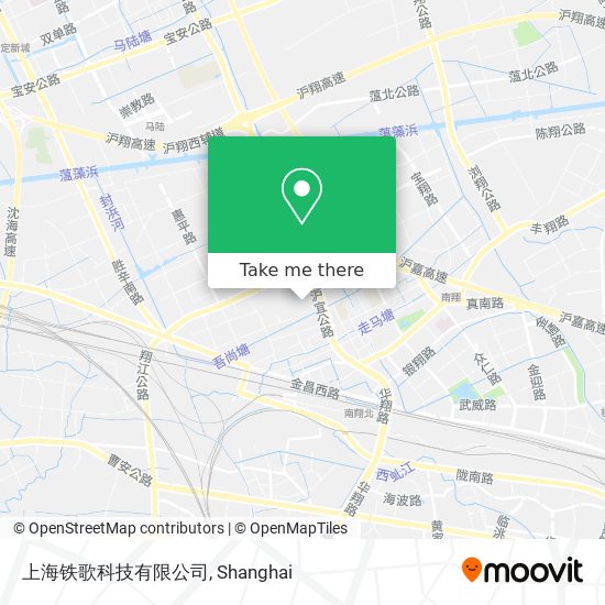 上海铁歌科技有限公司 map