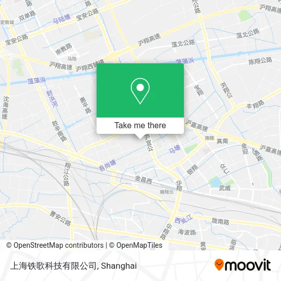 上海铁歌科技有限公司 map