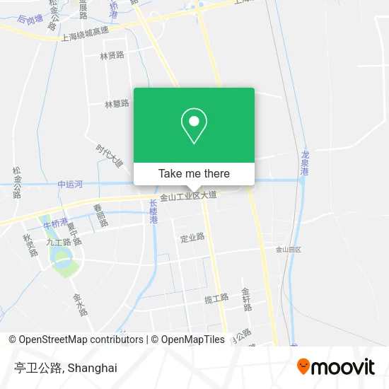 亭卫公路 map