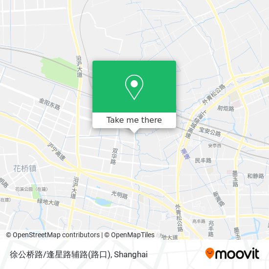 徐公桥路/逢星路辅路(路口) map