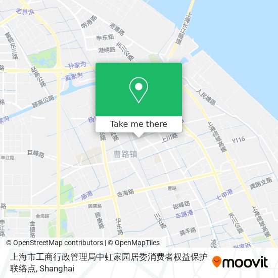 上海市工商行政管理局中虹家园居委消费者权益保护联络点 map