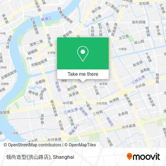 领尚造型(洪山路店) map
