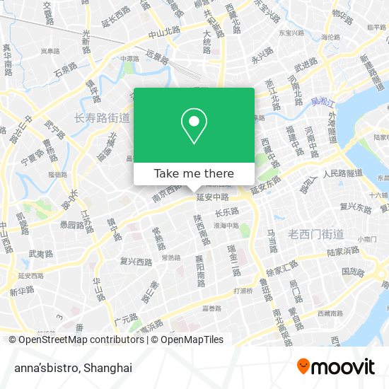 anna’sbistro map