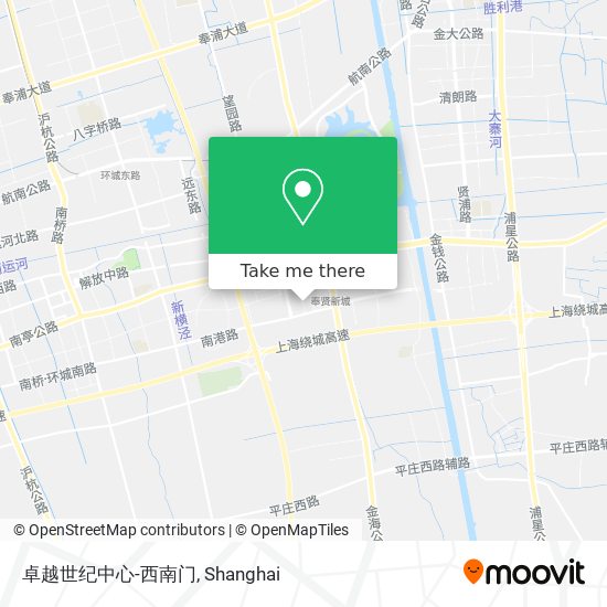 卓越世纪中心-西南门 map