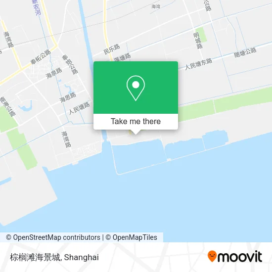 棕榈滩海景城 map