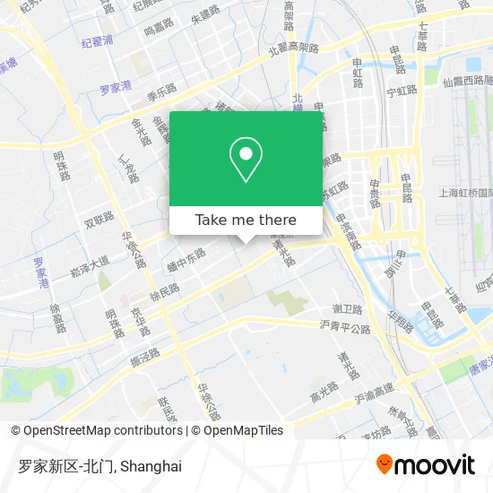罗家新区-北门 map