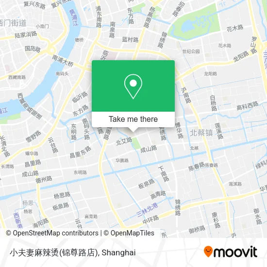 小夫妻麻辣烫(锦尊路店) map