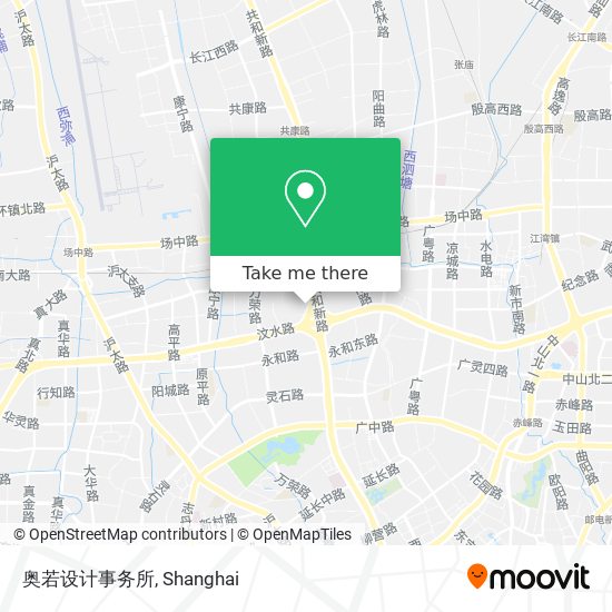 奥若设计事务所 map