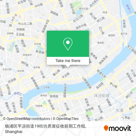 杨浦区平凉街道19街坊房屋征收前期工作组 map