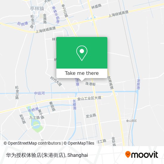 华为授权体验店(朱港街店) map