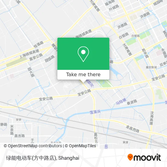 绿能电动车(方中路店) map