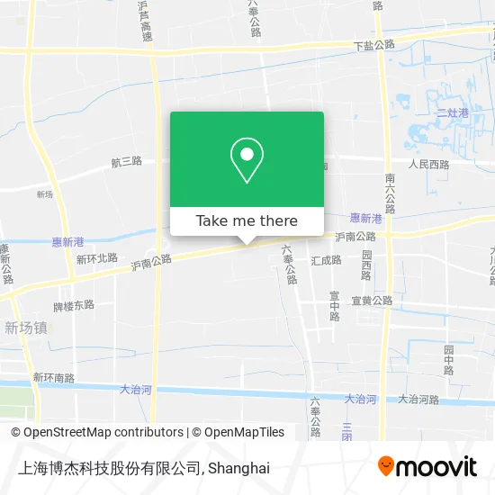 上海博杰科技股份有限公司 map
