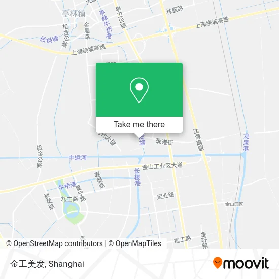 金工美发 map