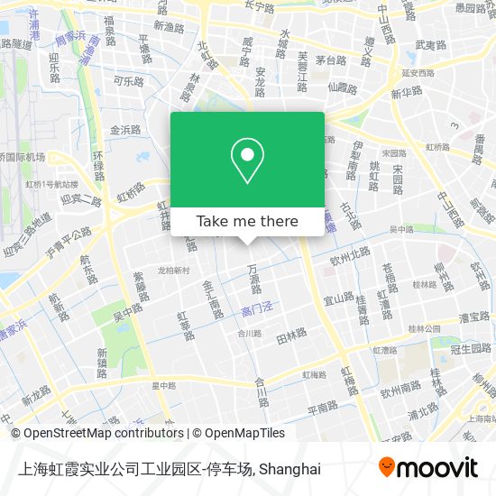 上海虹霞实业公司工业园区-停车场 map