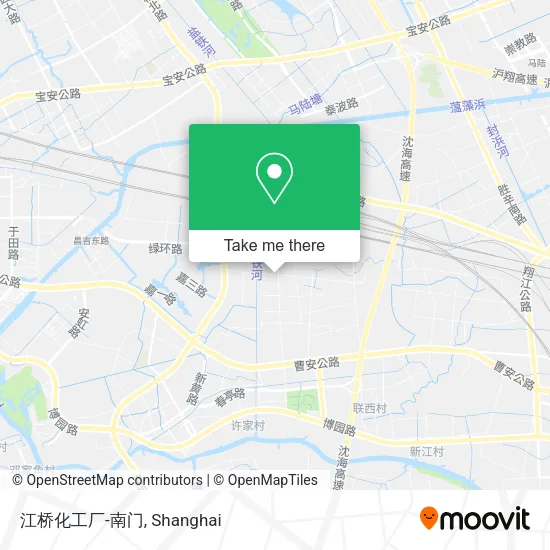 江桥化工厂-南门 map