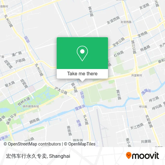 宏伟车行永久专卖 map