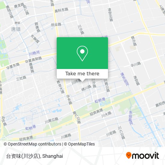 台资味(川沙店) map