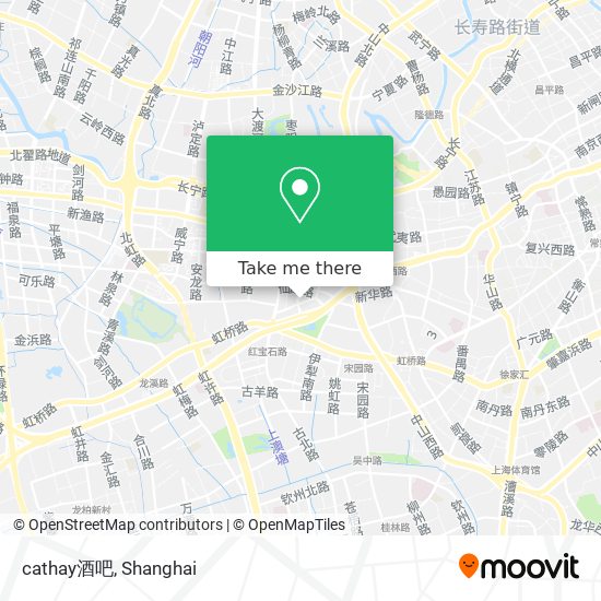 cathay酒吧 map