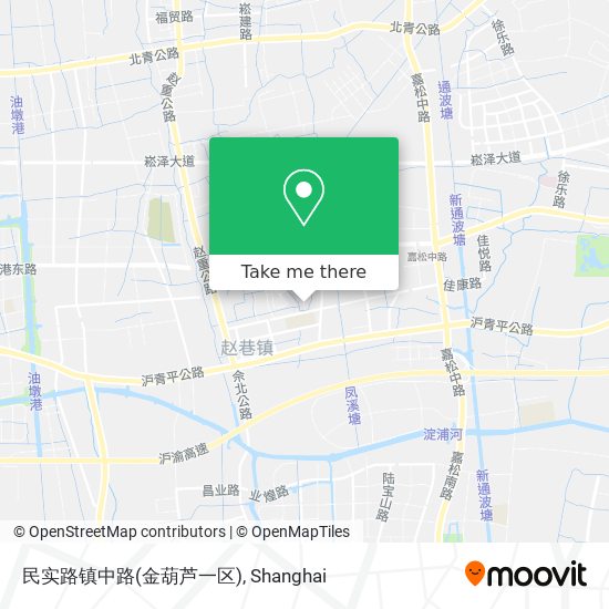 民实路镇中路(金葫芦一区) map