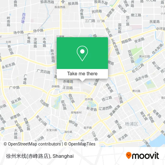 徐州米线(赤峰路店) map