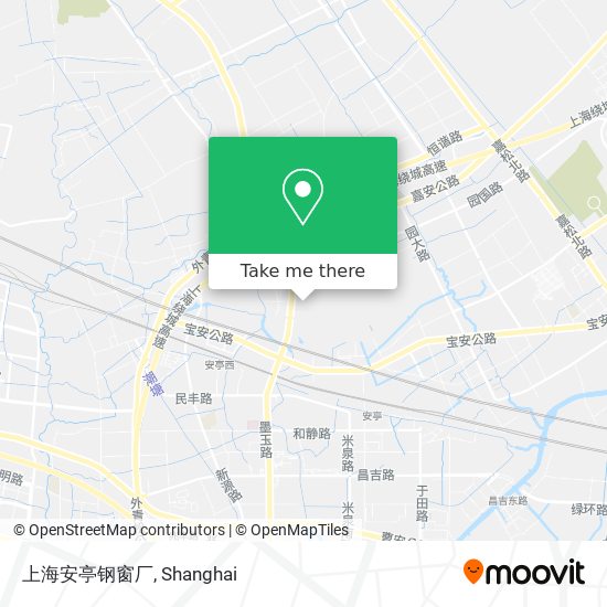 上海安亭钢窗厂 map