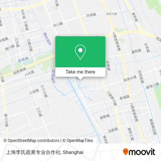 上海李氏蔬果专业合作社 map
