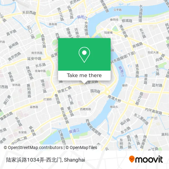 陆家浜路1034弄-西北门 map