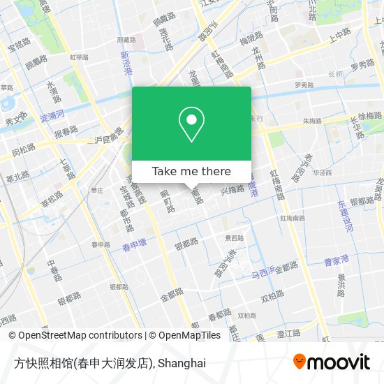 方快照相馆(春申大润发店) map