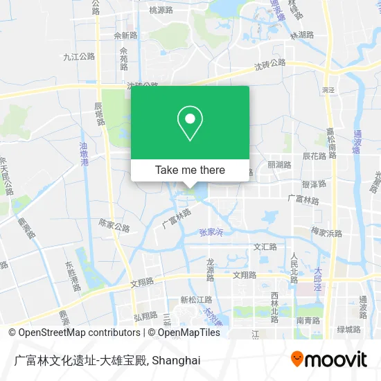 广富林文化遗址-大雄宝殿 map