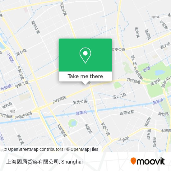 上海固腾货架有限公司 map