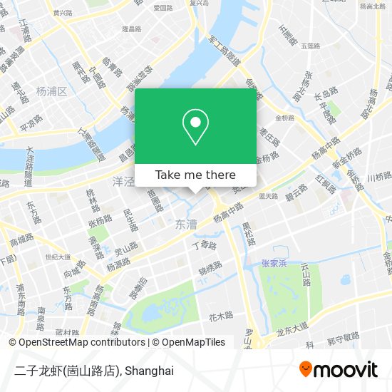 二子龙虾(崮山路店) map