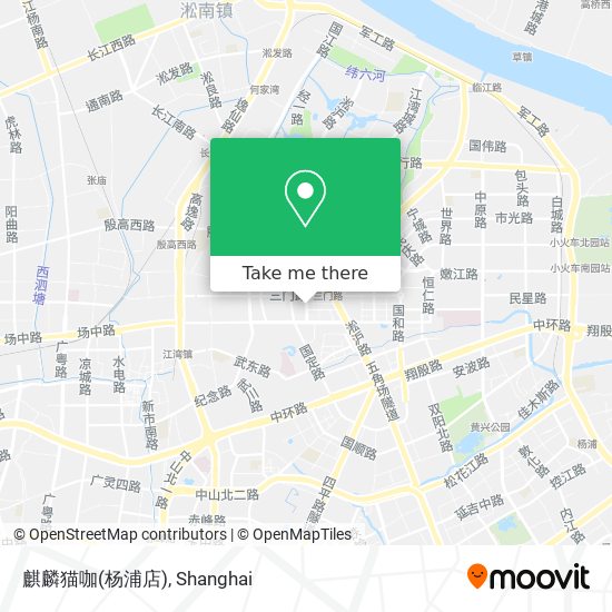 麒麟猫咖(杨浦店) map