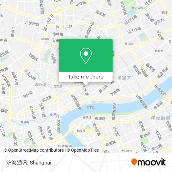 沪海通讯 map