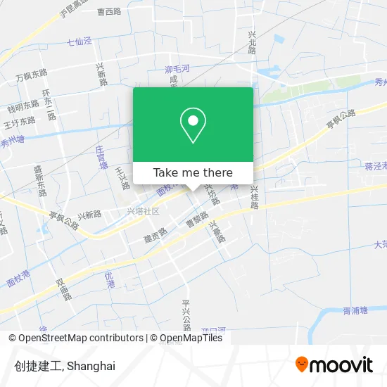 创捷建工 map