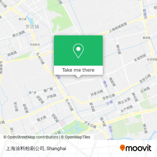 上海涂料粉刷公司 map