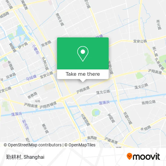 勤耕村 map