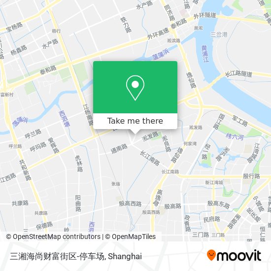 三湘海尚财富街区-停车场 map