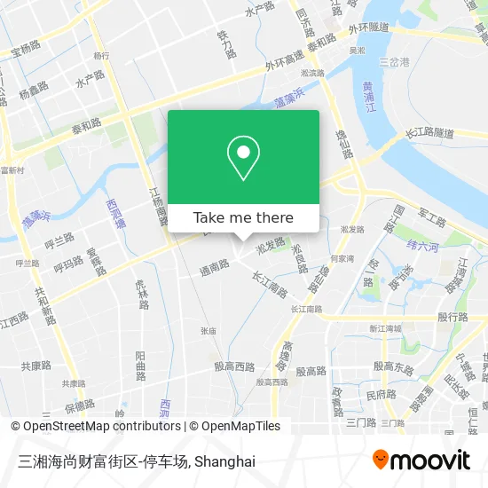 三湘海尚财富街区-停车场 map