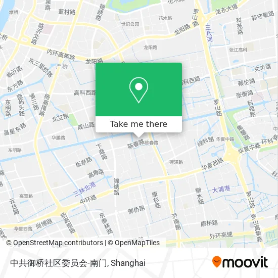 中共御桥社区委员会-南门 map