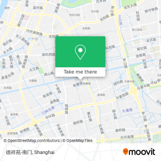 德祥苑-南门 map