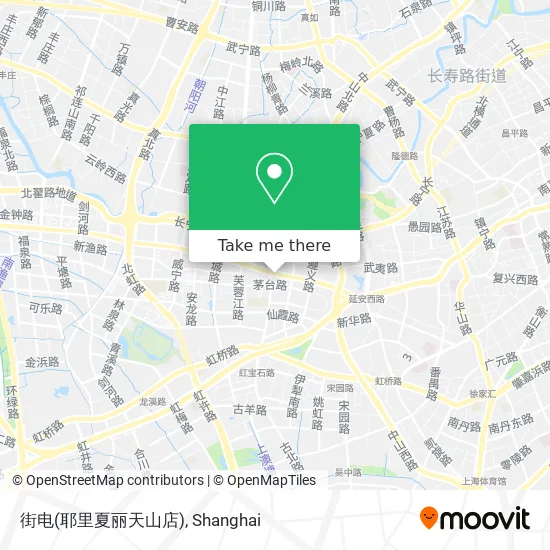 街电(耶里夏丽天山店) map