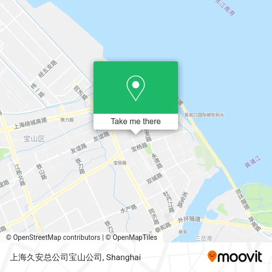 上海久安总公司宝山公司 map