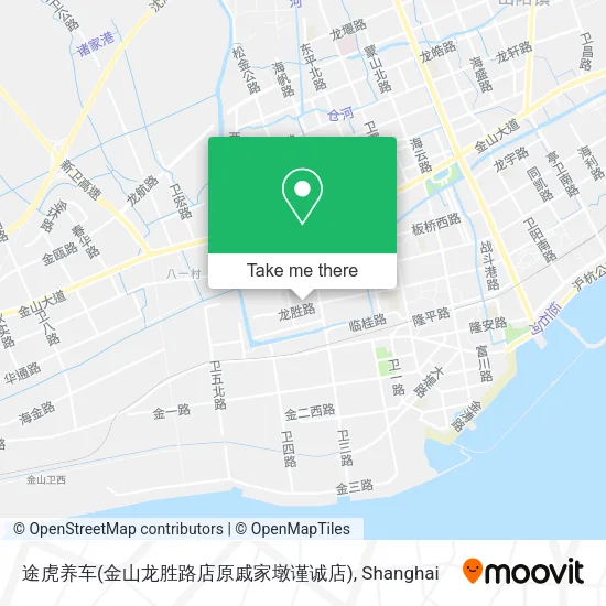 途虎养车(金山龙胜路店原戚家墩谨诚店) map