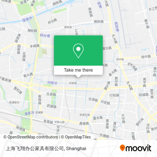 上海飞翔办公家具有限公司 map